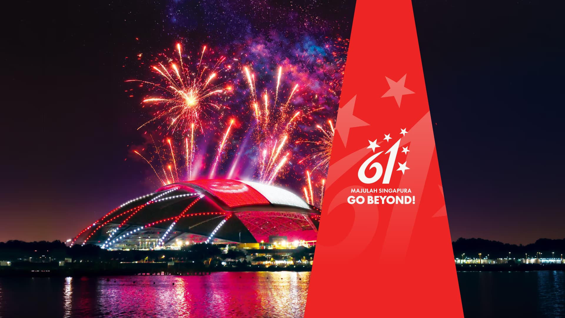 Celebrating Singapore's 61st National Day