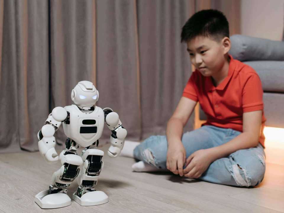 From Code to Creation: Introducing Children to AI Through Robotics